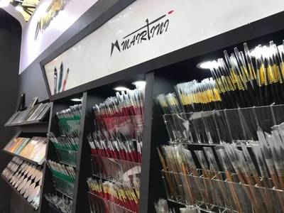 马蒂尼画材品牌亮相2019年中国文化用品交易会，推动艺术创作新风潮